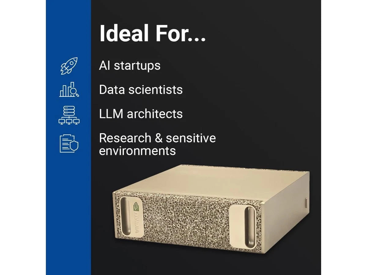 NVIDIA DGX Spark - NVIDIA GB10 Grace Blackwell Superchip, 128 GB LPDDR5x, 4 TB N