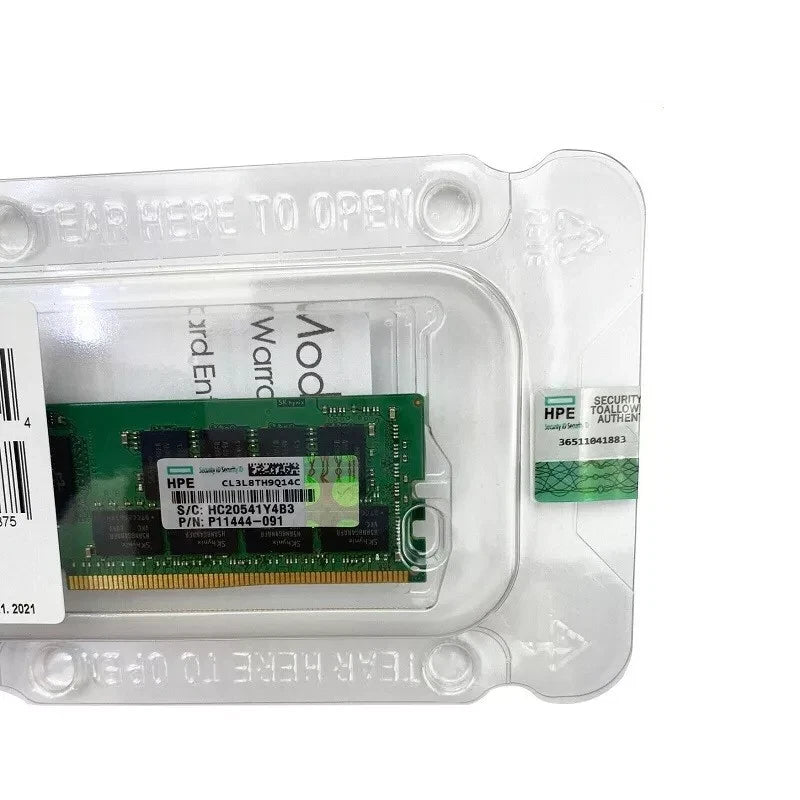 NEW HPE P06033-B21 P11444-091 32GB 2Rx4 DDR4 PC4-3200 ECC RDIMM Server Memory