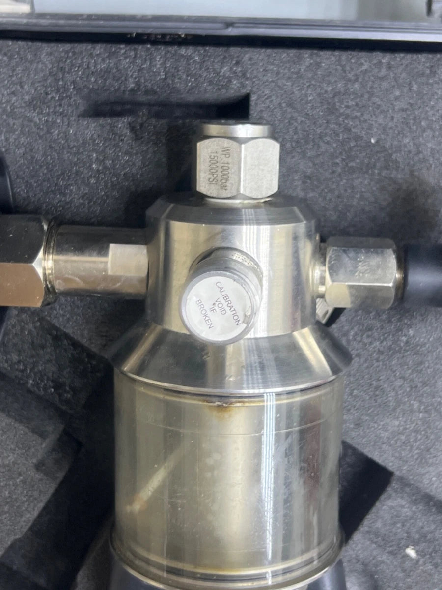 GE DRUCK PV212 HYDRAUILC PRESSURE PUMP 15000 PSI /1000 BAR