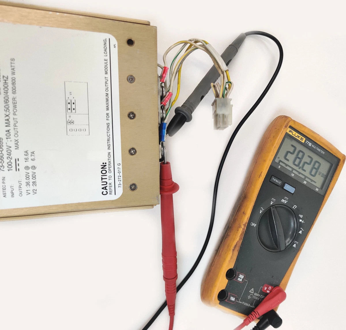 Astec 800W Power Supply MP6-3U-1R-05 73-560-0699 Thermo TSQ Quantum MS Working