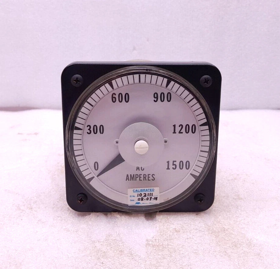Yokogawa General Electric 103111FAFA7WNU DB40 Ammeter 0-1 MADC 0-1500AC Amperes|305325155249