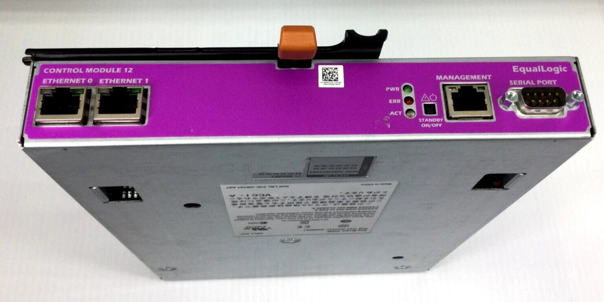 LOT OF 2 DELL 0NMJ7P E09M E09M001 HRT01 EQUALLOGIC PS4100 CONTROL MODULE 12|386995636254