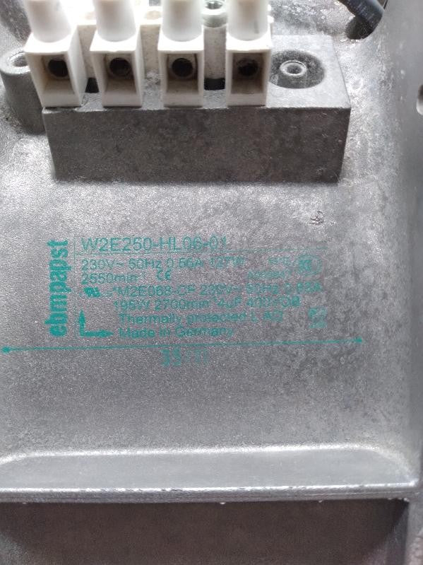 ebm-papst W2E250-HL06-01 Electric Control Cabinet Fan |167459509928