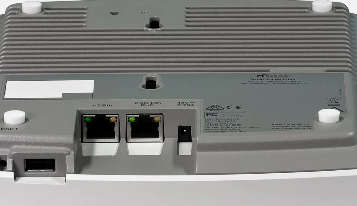 Ruckus R650 Dual-Band Wi-Fi 6 802.11 ax Wireless Access Point 901-R650-US00 NEW