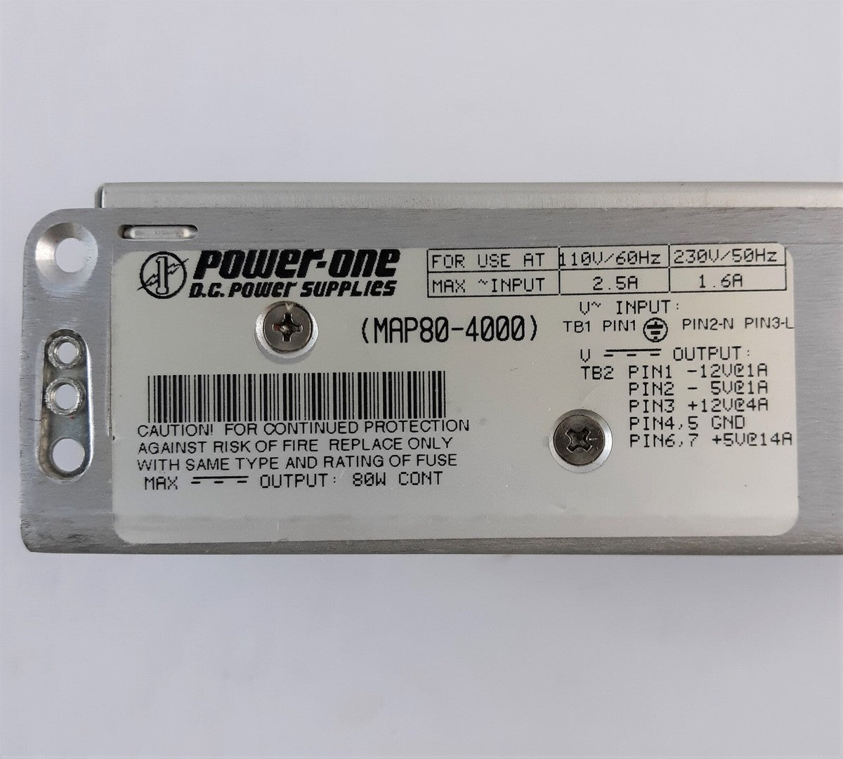 Power-One MAP80-4000 Power Supply