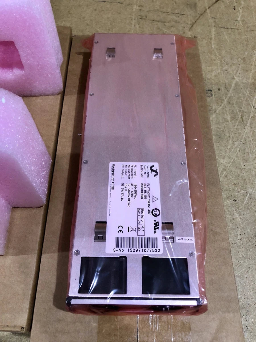 ELTEK FLATPACK2 2000W 48V RECTIFIER 241115.100 Rev 4.1 New In Box|183459380916