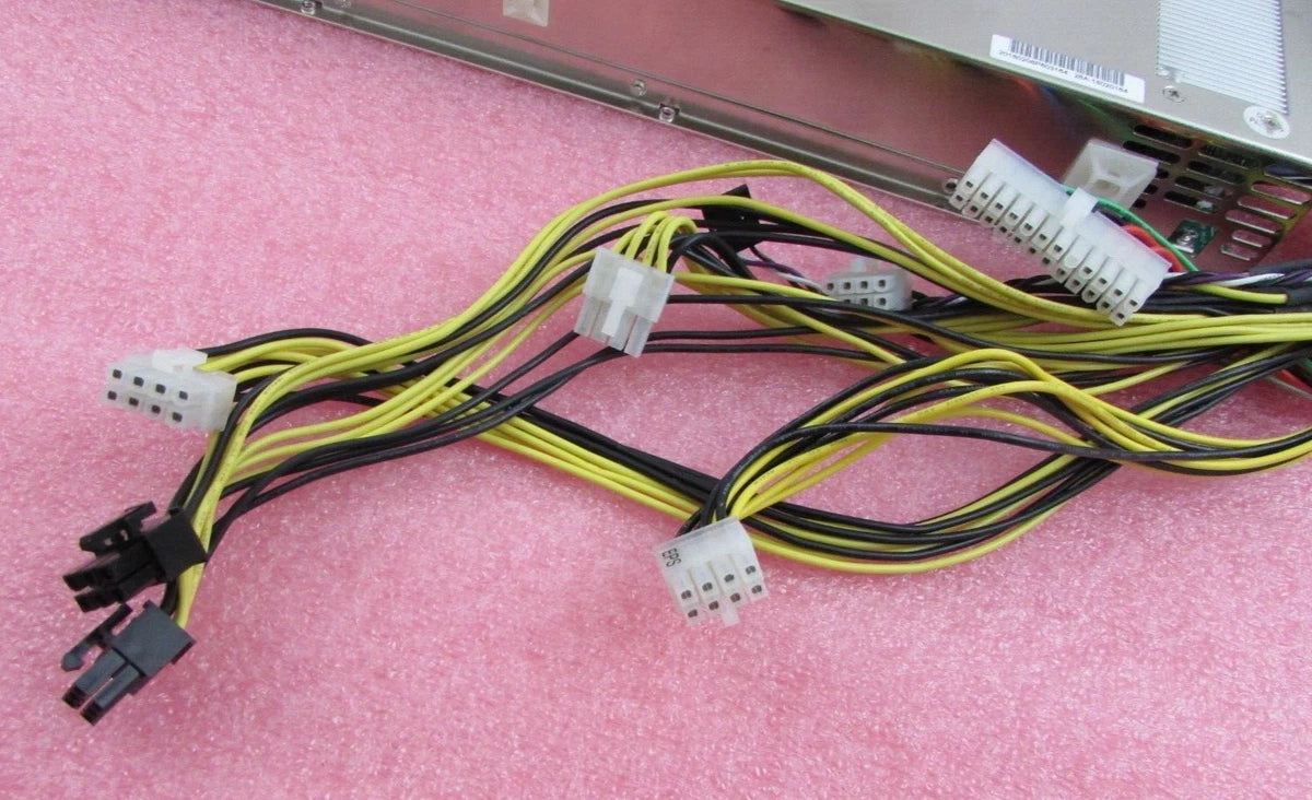 Zippy EMACS M1K2-5C01V4H 1200w 1U Redundant Server Power Supply w/ 2x Pwr Module|335151986050