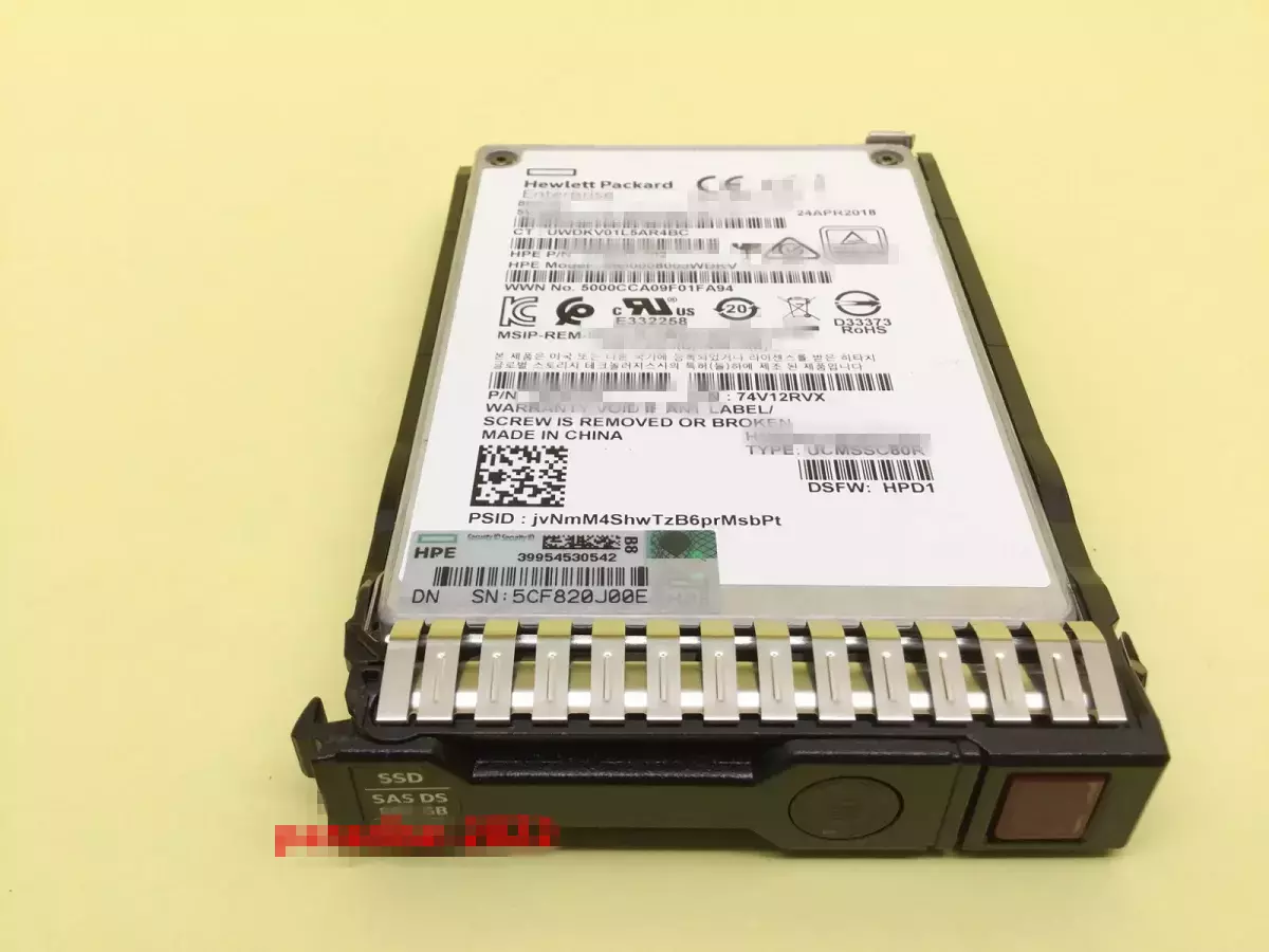 NEW HPE P49028-B21 P49732-001 960GB SAS 12G 2.5 IN RI SFF GEN9 GEN10 Server SSD|316667305906