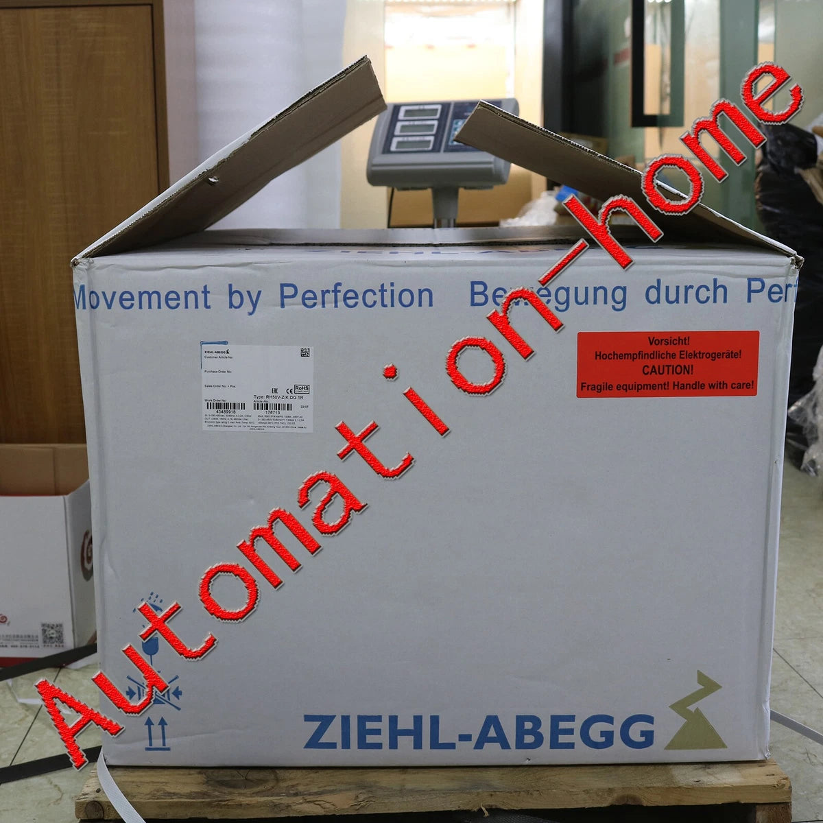 1 Pc. NEW, RH50V-ZIK.DG.1R centrifugal fan FAST SHIP#XR