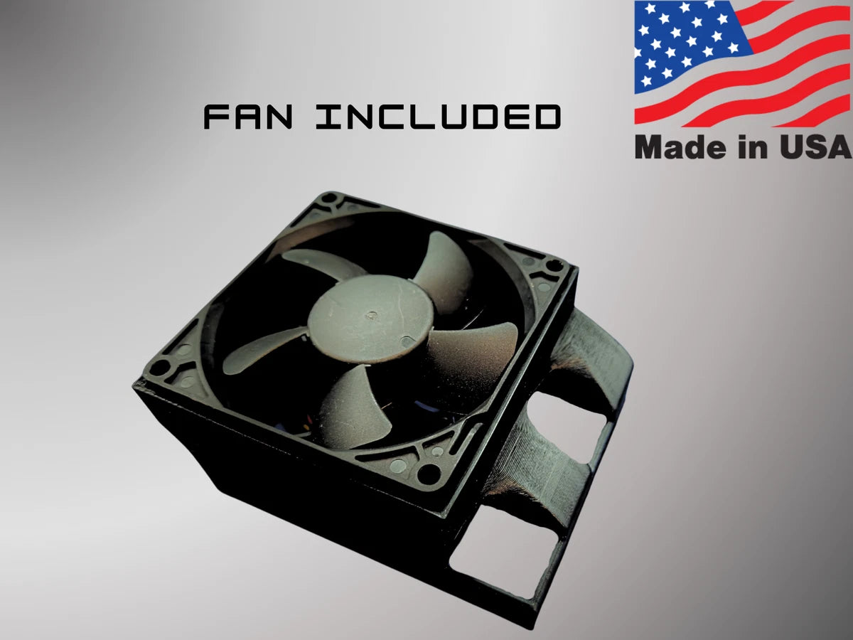 Nvidia DUAL Tesla GPU Cooling Fan Shroud CMP170HX Accelerator Card AI|286362715476