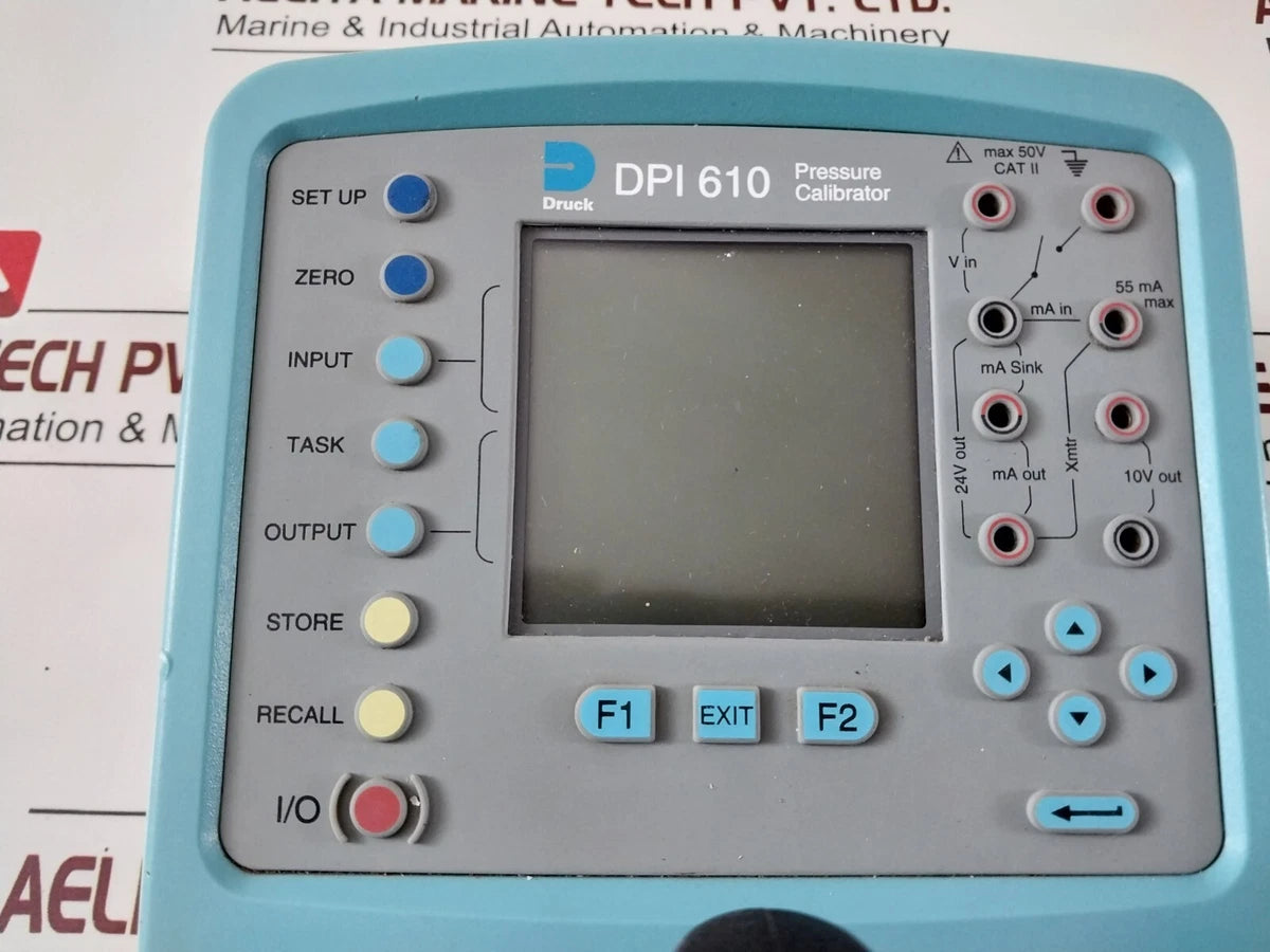 DRUCK DPI 610 Pressure Calibrator 10-15V 0.8W 40-0001-00912-Z (Not Working)|286892707001