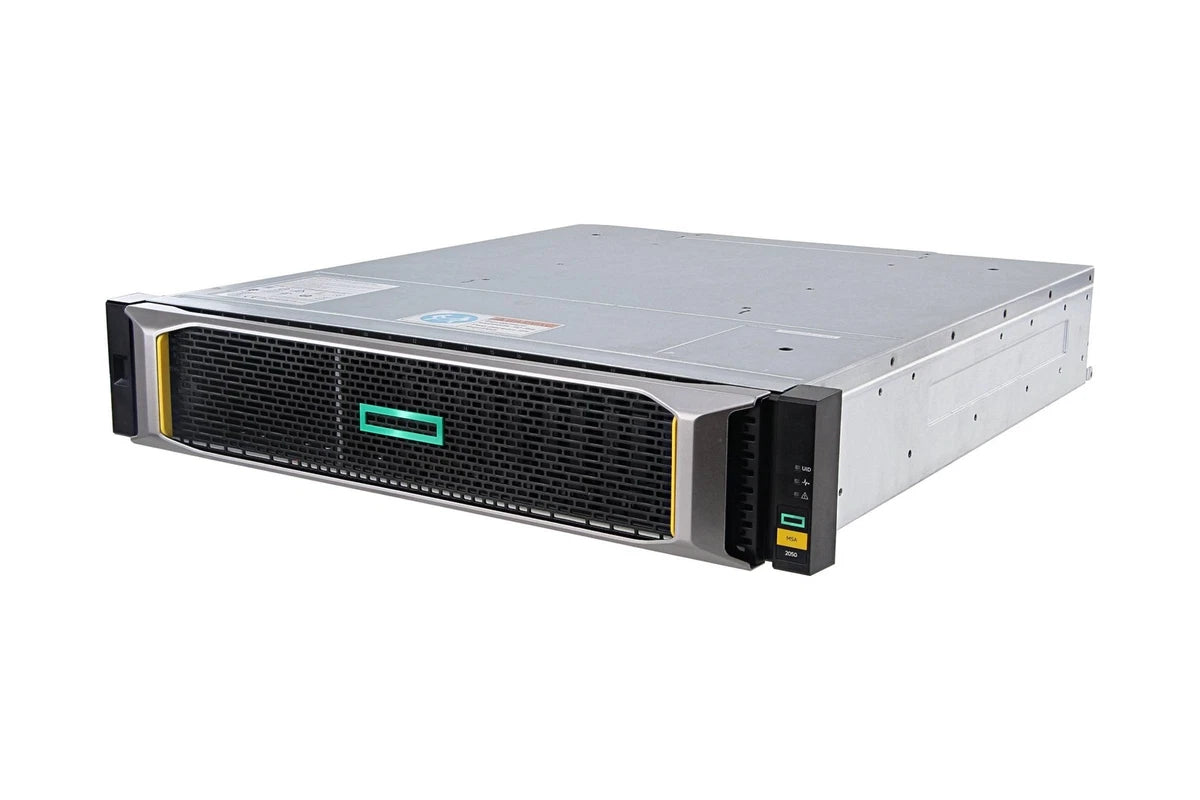 HPE MSA 2050 24SFF Drive Enclosure, 2x 6G-SAS-2 I/O Module, 2x 595W PSUs| Q1J07A