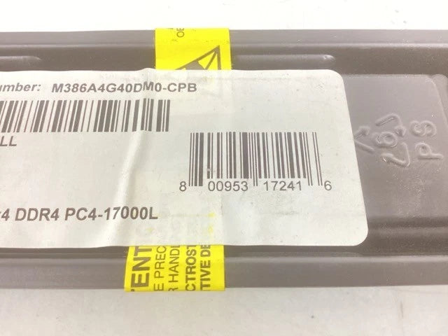 Samsung M386A4G40DM0-CPB 32GB 1Rx4 PC4-2133P DDR4 LRDIMM Server RAM