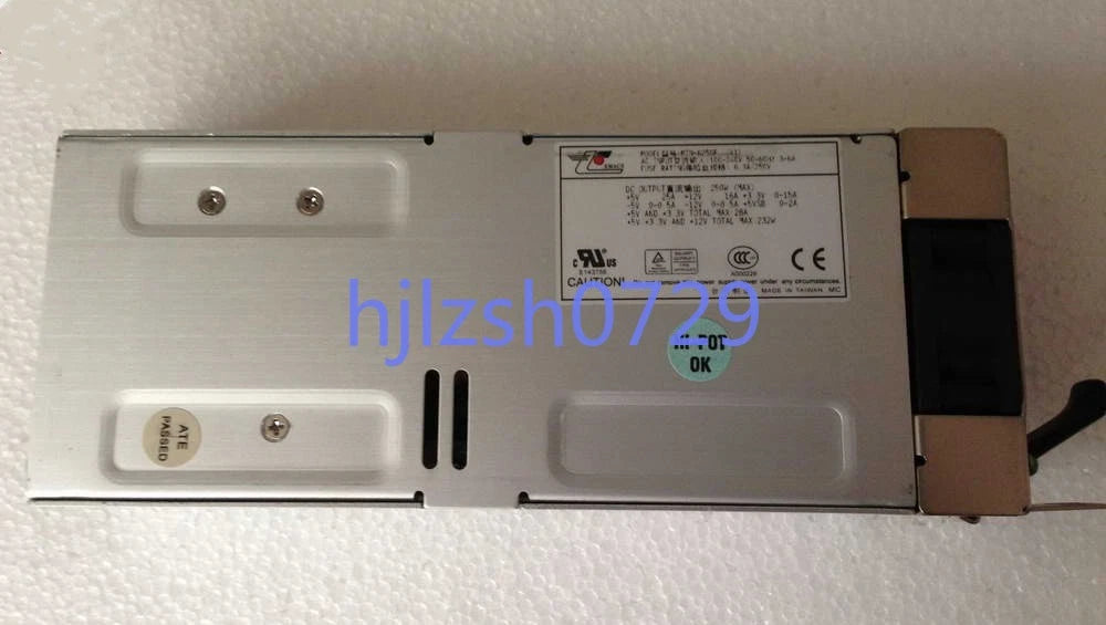 1pc Used Zippy MIN-6250P 250W Redundant Power Server Module|297866323397