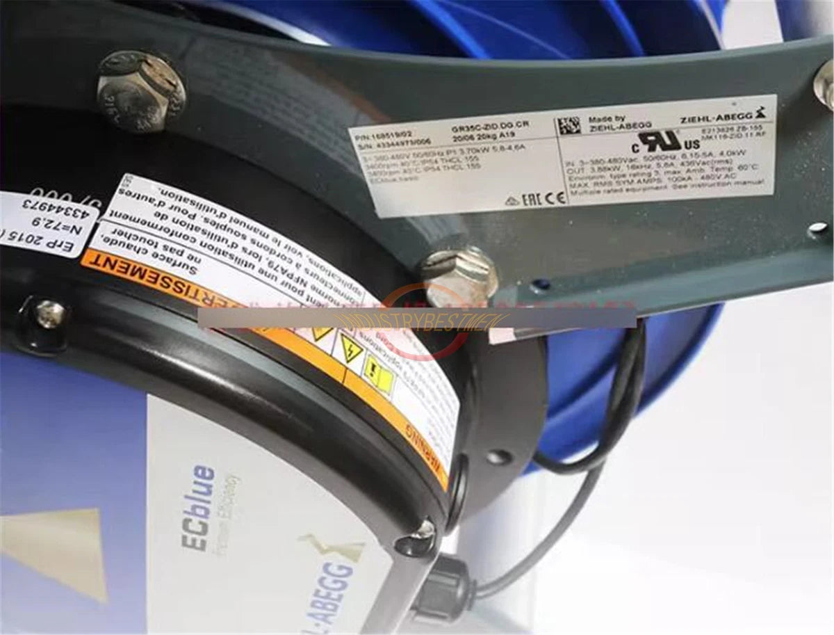 1PC ZIEHL-ABEGG Axial-Flow Fan GR35C-ZID.DG.CR NEW