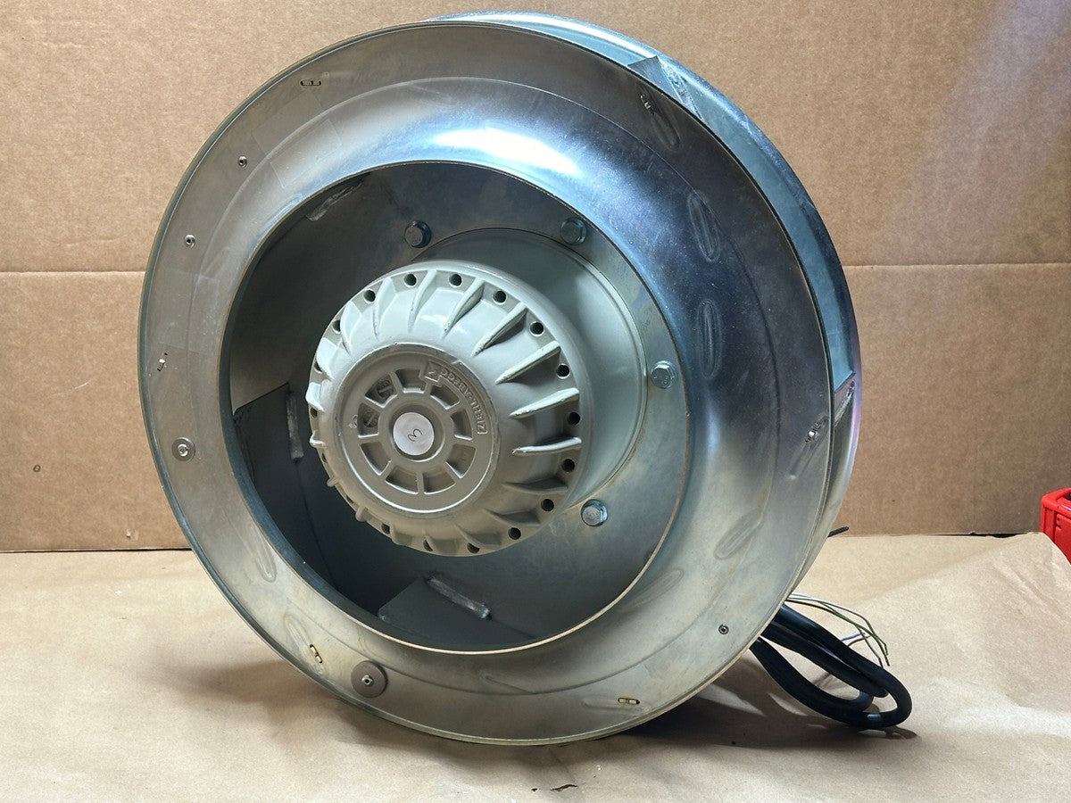 Ziehl-Abegg Centrifugal Fan 18" 2.50kW 3P 230-400V 3340RPM Motorized Impeller|116185530501