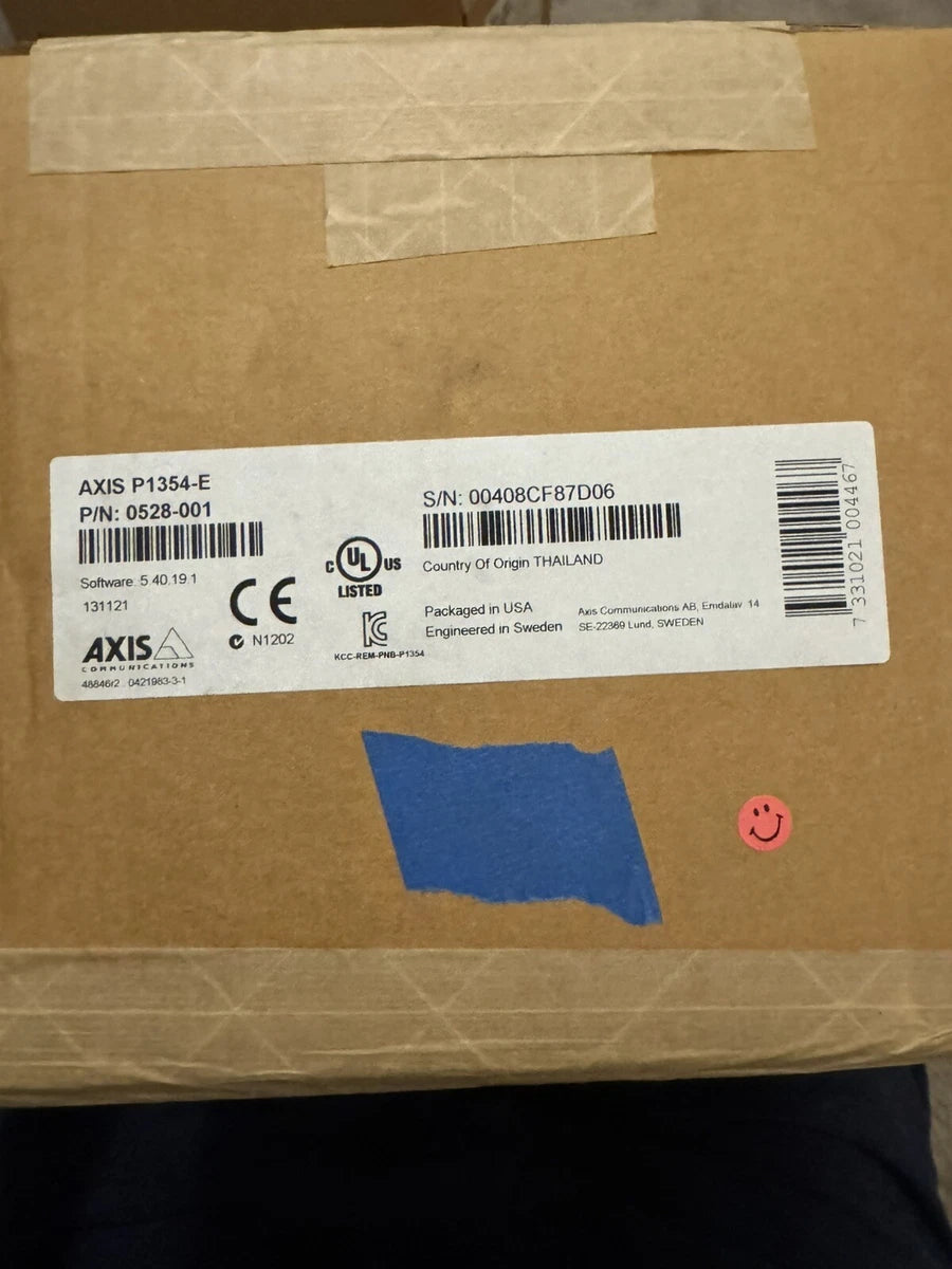 Axis P1354-E HD Outdoor IP Security Camera 0528-501-01 W/ Cover and Mount|315572414504