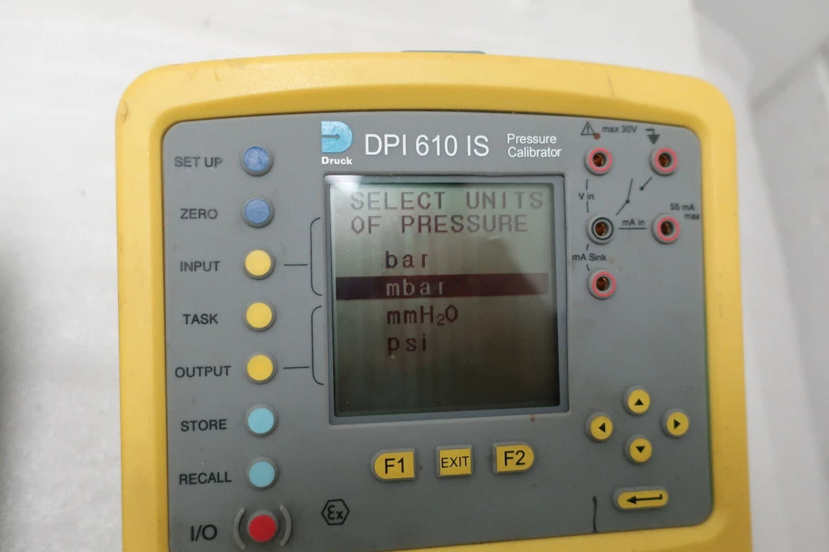 Druck DPI 610 IS Portable Hydraulic Pressure Calibrator 70 Mbar G