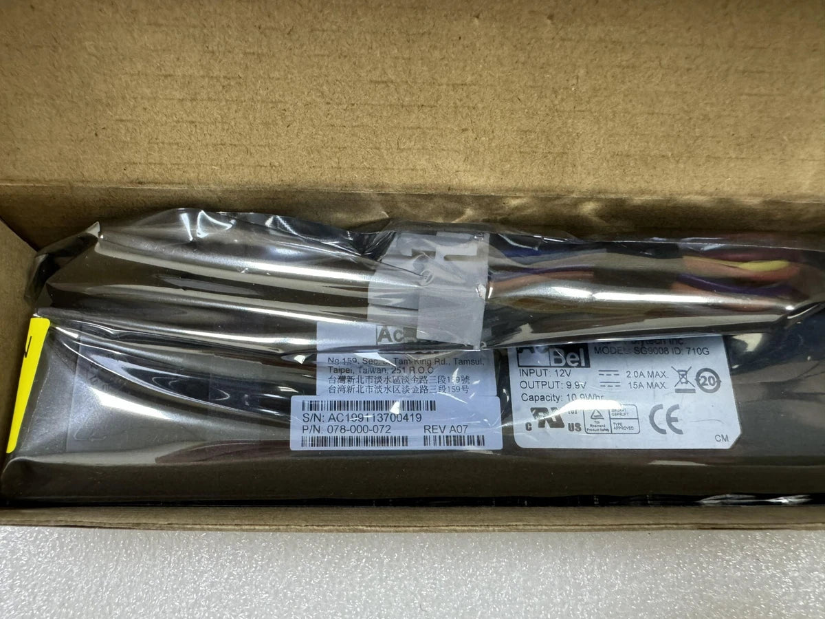 New 078-000-072 EMC VNX3100 VNXE3200 Controller Battery (wide connector)|297869839134