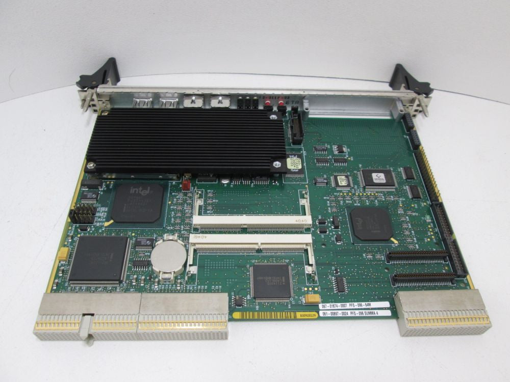 Radisys PFS-096 CompactPCI CPCI CPU Module 233MHz with PMC SVGA Card