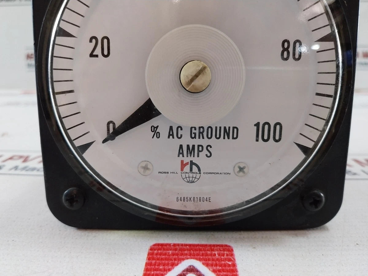 General Electric DB40 DC Ammeter 50-103111FAFA2ACH