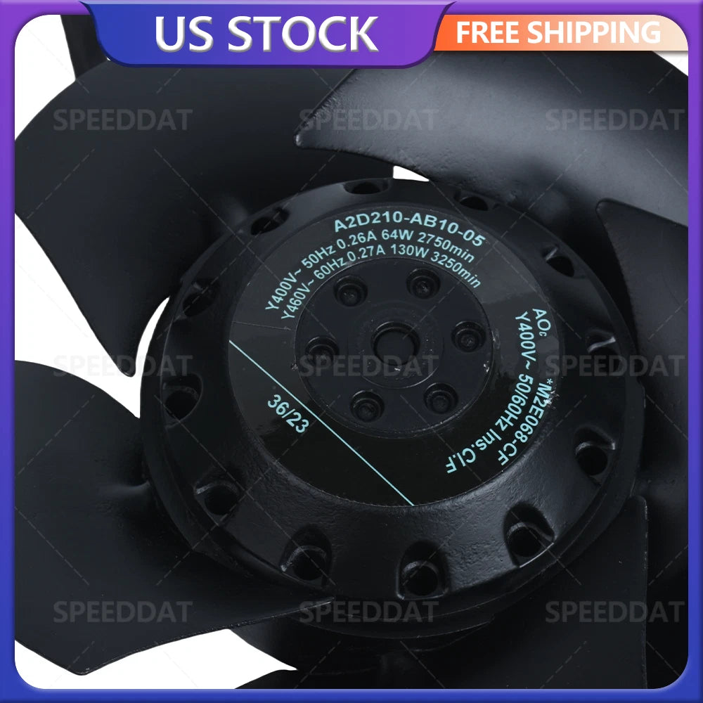 Motor Fan 89/130W 50/60Hz Fits For Ebmpapst Siemens M2D068-CF A2D210-AB10-05