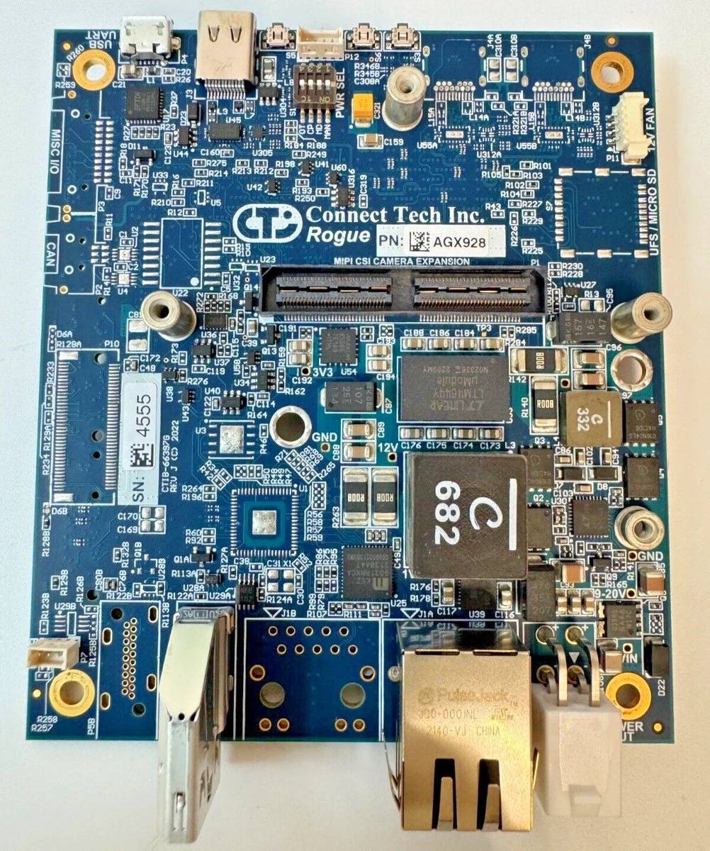 Connect Tech AGX Rogue Carrier Board for NVIDIA Jetson AGX Xavier+ AI Camera Int|376144142006