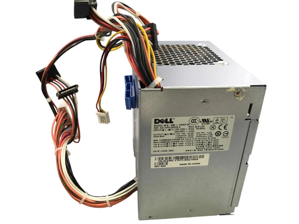 Dell Optiplex 740 305W Desktop Switching Power Supply N305P-06 NPS-305KB A|236057051686