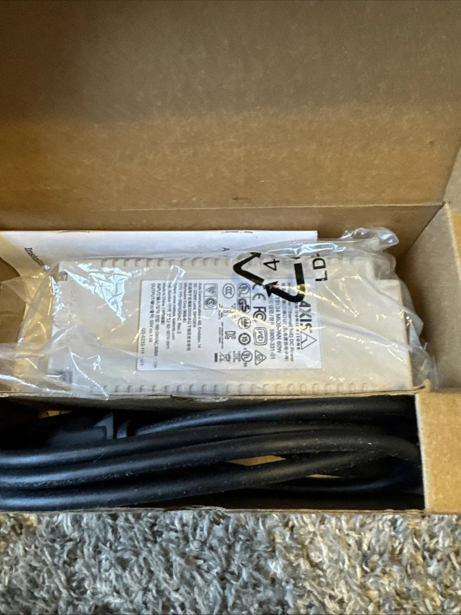 AXIS COMMUNICATION INC 5901-004 T8154 60W SFP MIDSPAN Open Box New|187498215863