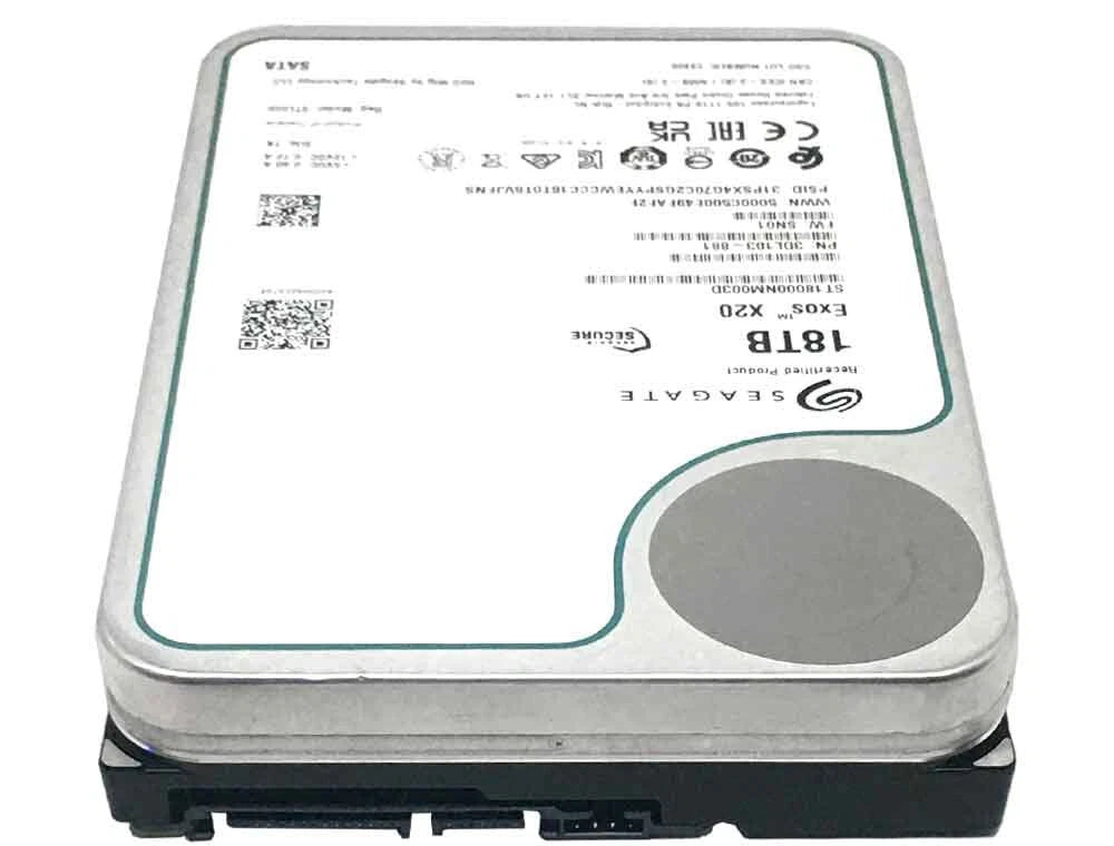 DEFECTIVE Seagate Exos X20 ST18000NM003D 18TB SATA 6Gbs 7200 35 G3D|177606471996