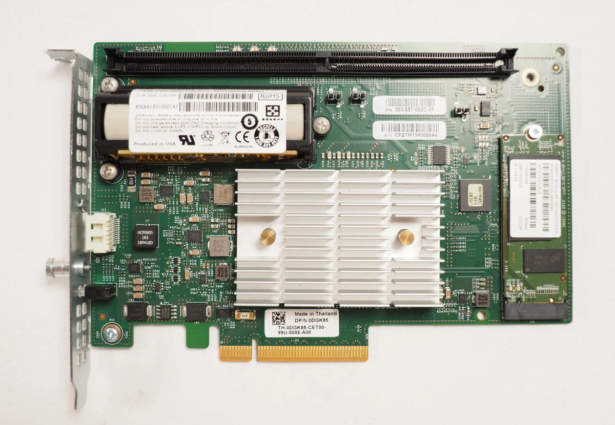Dell EMC DGK85 CLPS Calypso 120GB M.2 SATA I/O Controller Card w/ Battery|155825449636