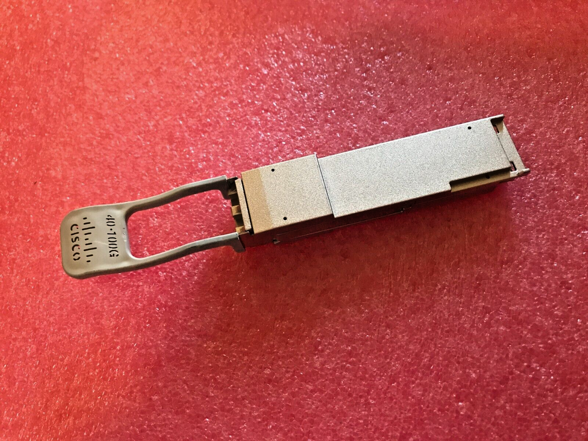 Cisco QSFP-40/100-SRBD 100G and 40GBASE SR-BiDi QSFP Transceiver W/ Hologram