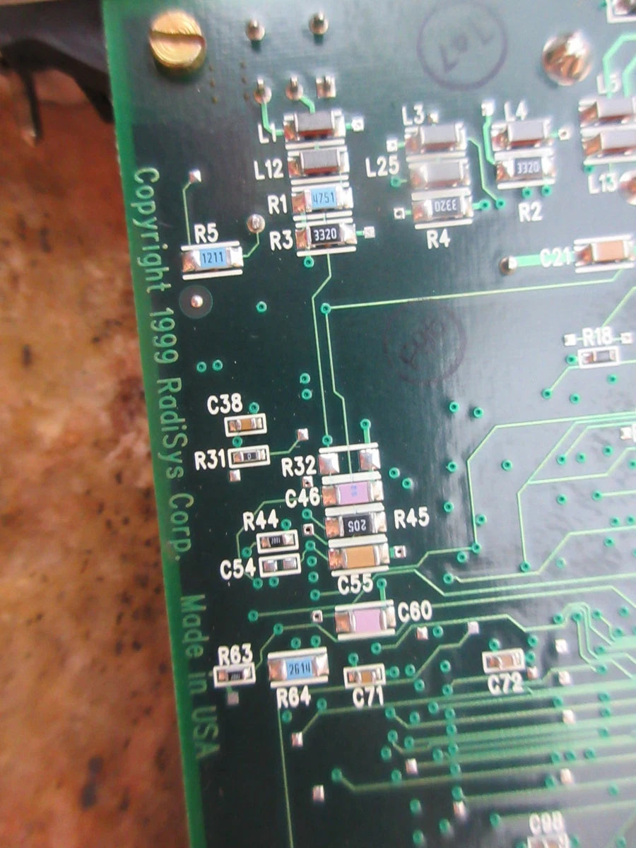 2004 CHARMILLES 2030 NYQUIST 208582550 EPC-8A 60-0387-03 RADISYS EDM BOARD