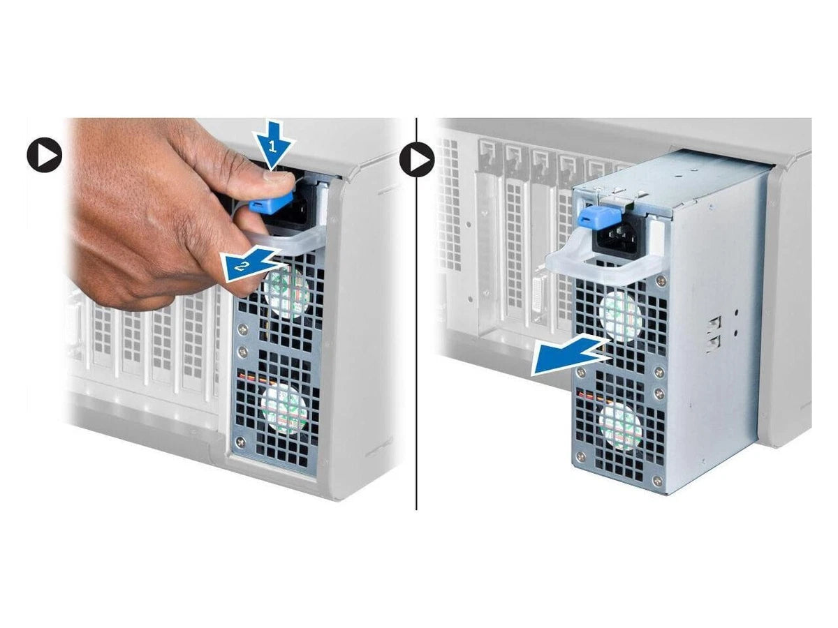 Genuine Dell Precision D1300EF-01 1300W 80+ Gold Power Supply DP/N:0MF4N5 TESTED|276644651481