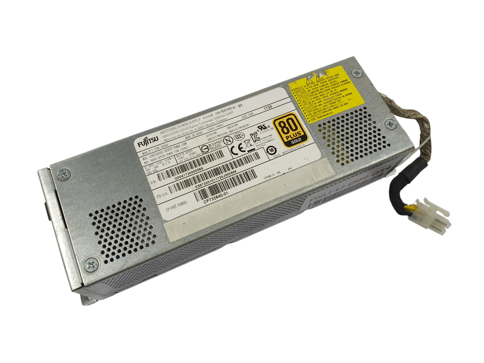 Fujitsu S26113-E597-V20-01 130W All-in-One PSU Power Supply|156414942082
