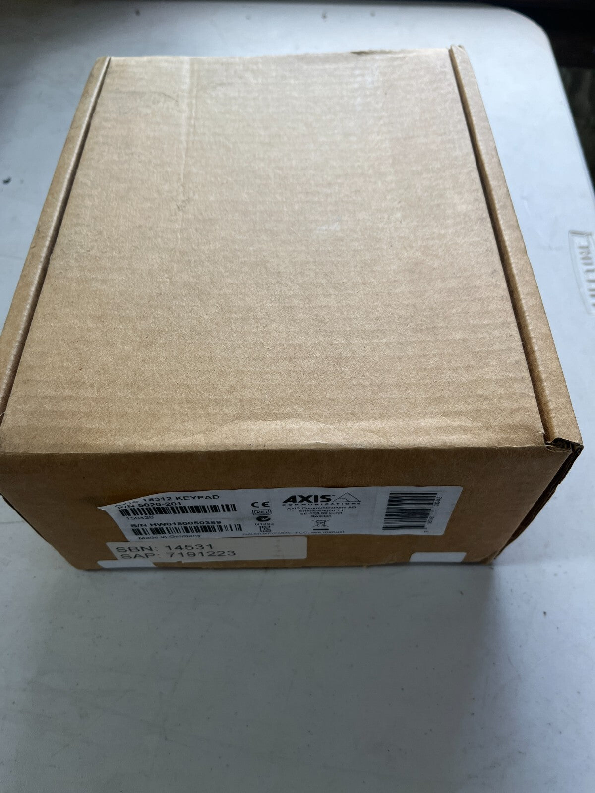 NEW IN BOX Axis T8312 Keypad P/N 5020-201|256472375893