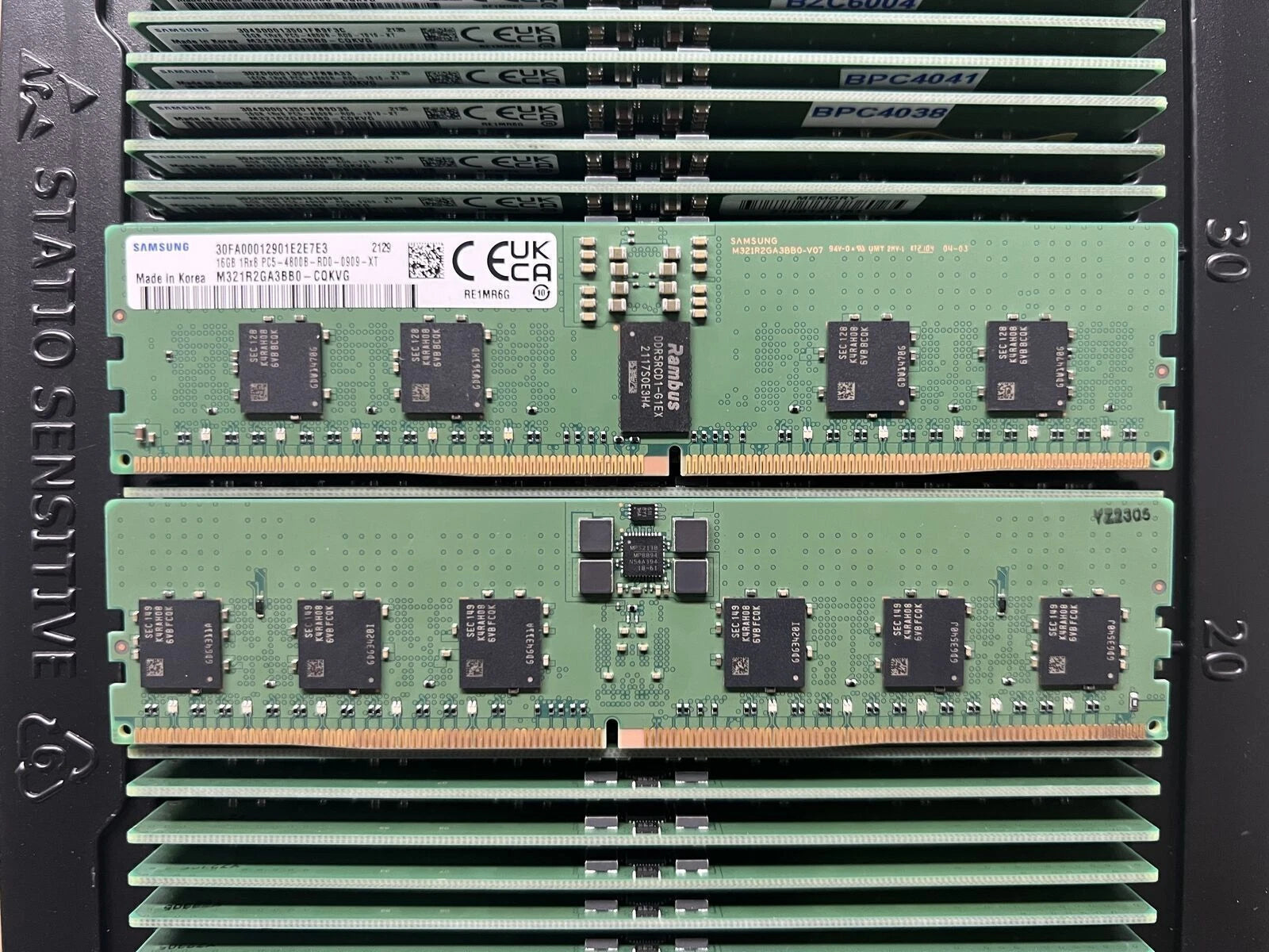 SAMSUNG 16GB RAM ECC RDIMM 1Rx8 DDR5 PC5- 4800Mhz ECC REG Sever Memory|395287020553