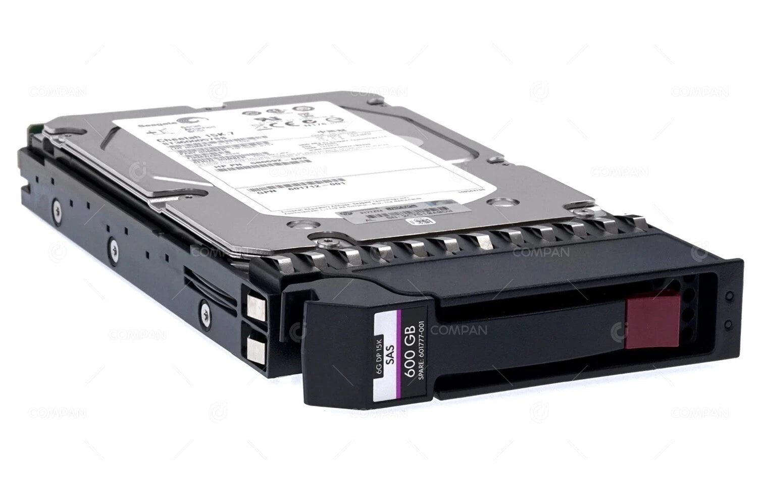 601777-001 HP HDD 600GB 15K SAS 6G 3.5" LFF HOT SWAP FOR HP MSA P2000