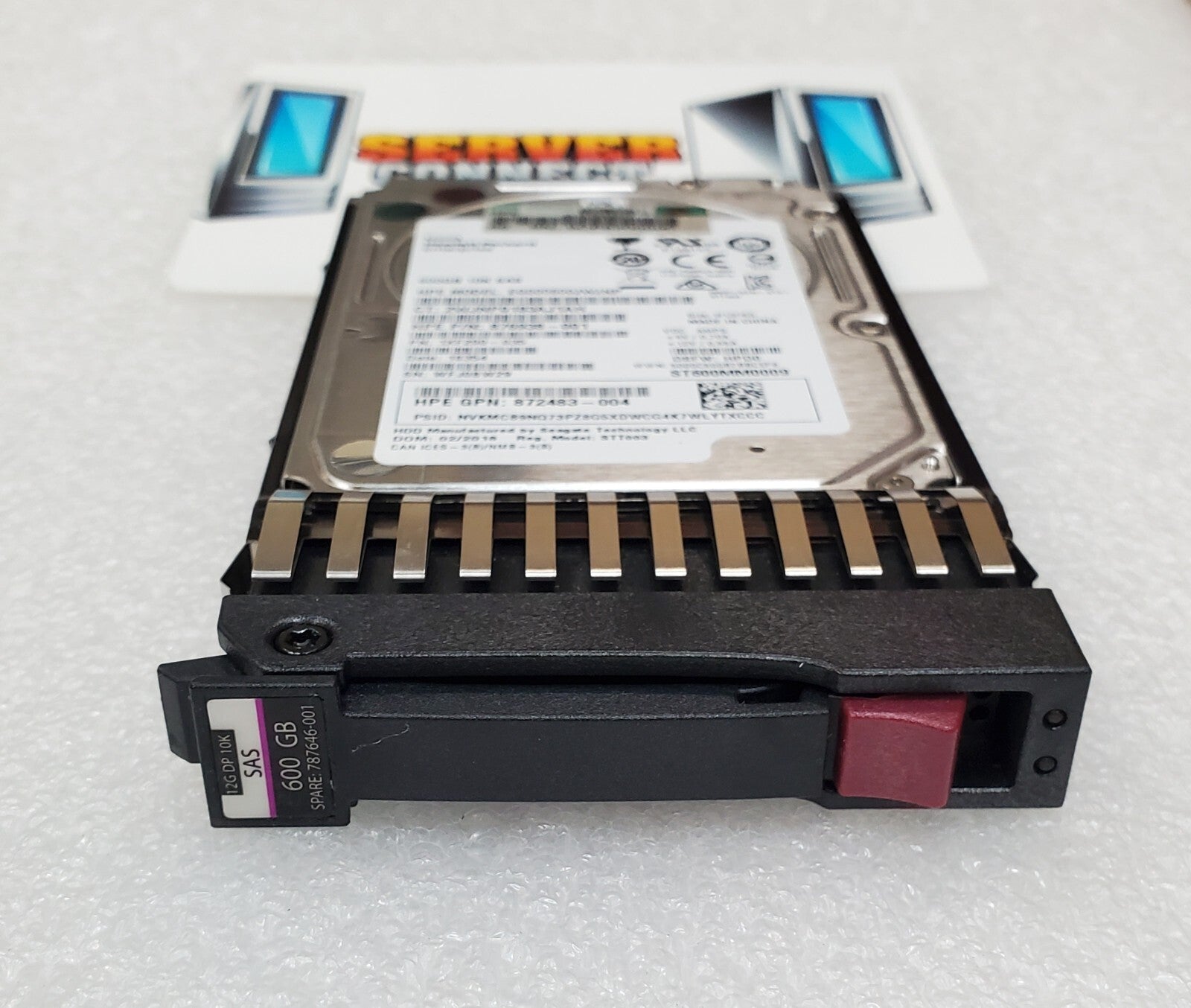 787646-001 -- HP MSA 600GB 10K SAS 2.5" 12G HDD-- J9F46A|256349020745