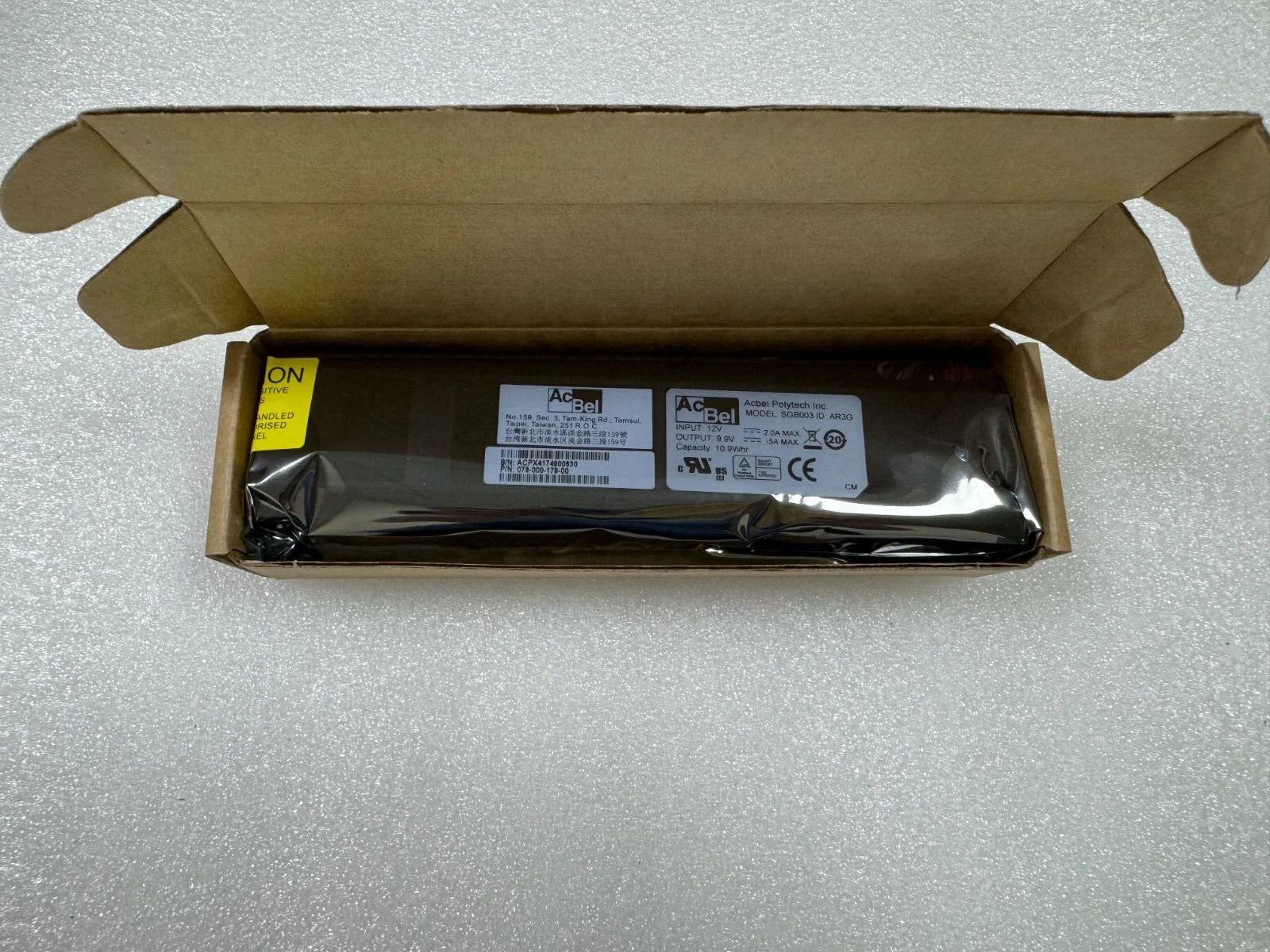 EMC VNX3100 3150 078-000-179 078-000-179-00 Controller battery SGB003|296872150662