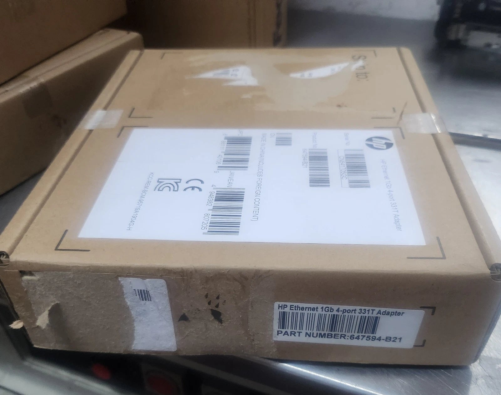 HP 331T 647594-B21 Ethernet 1Gb 4-port Adapter - NEW in Box!|226939817986