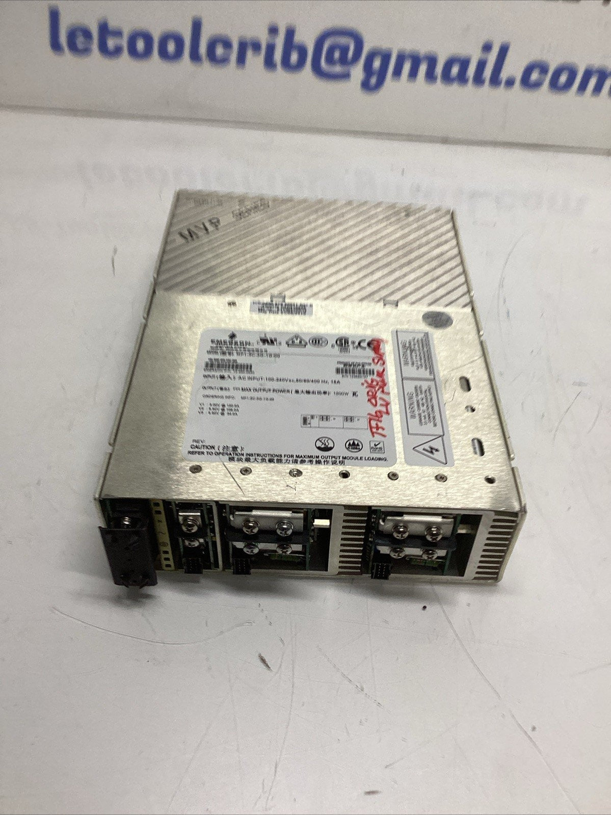 Emerson MVP Series MP1-3C-3G-1G-00 Power Supply 1200W R-988|127541155350