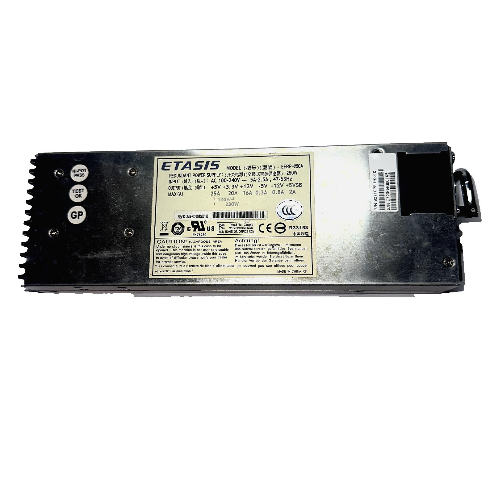 Etasis EFRP-250A Power Supply|266812184138