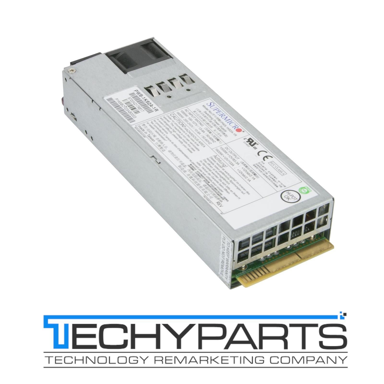 Supermicro PWS-1K62A-1R 1000W/1600W 1U 80-Plus Titanium Redundant Power Supply|304865371301