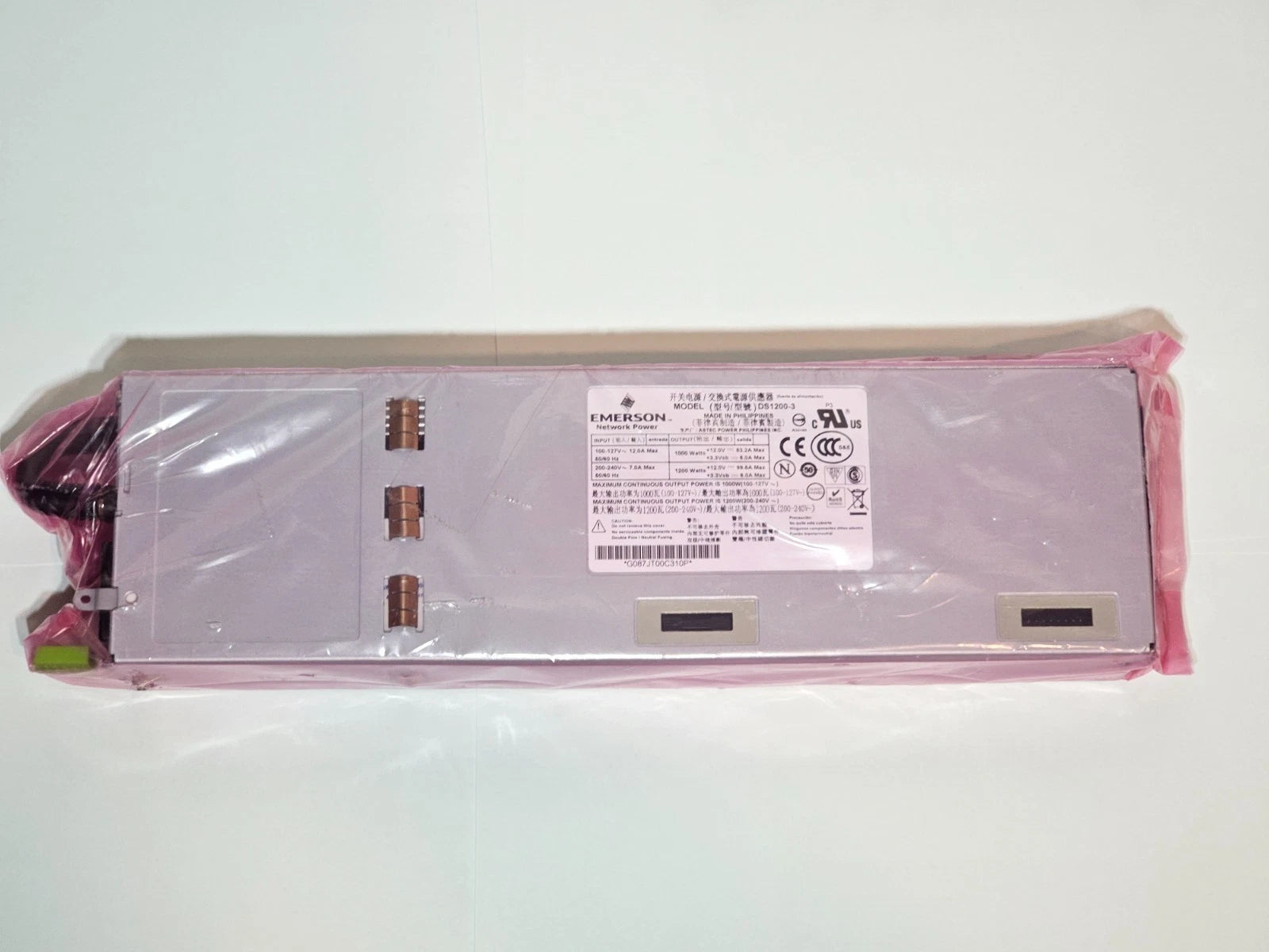 New Emerson DS1200-3 ASTEC POWER 100-240V 1200W Power Supply|388313302136