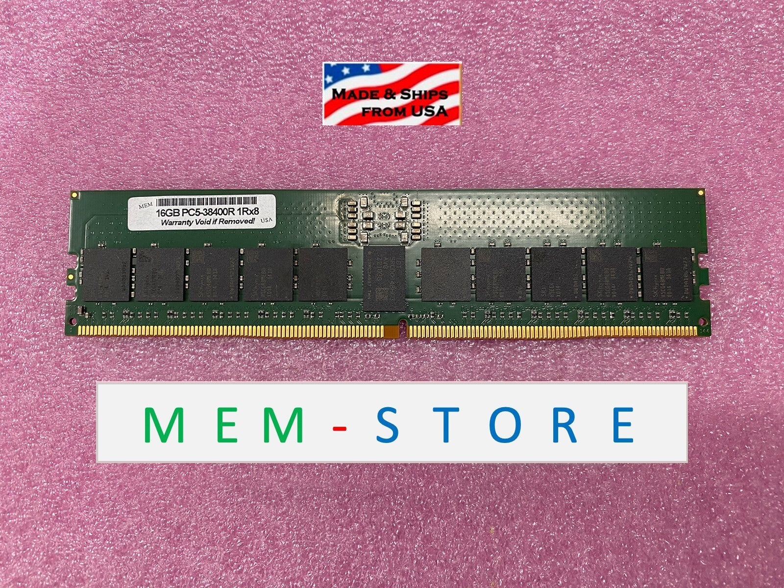 16GB DDR5 RDIMM 4800MHz ECC Memory RAM Compatible for Dell PowerEdge R6615 R6625