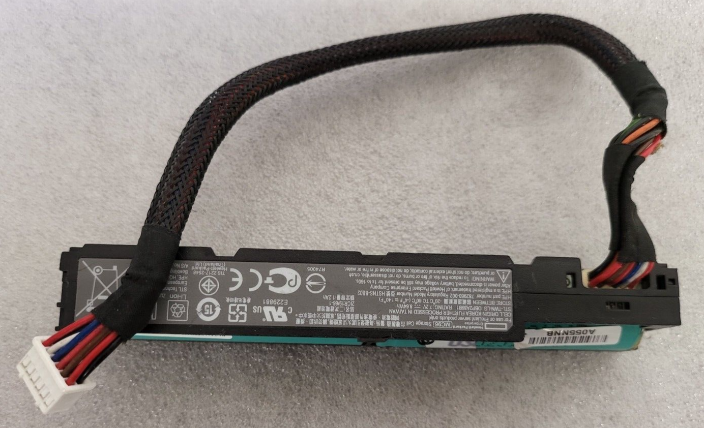 HP DL360 DL380 G9 96W Server Storage Battery 815983-001 727258-B21 750450-001 US|276731789192