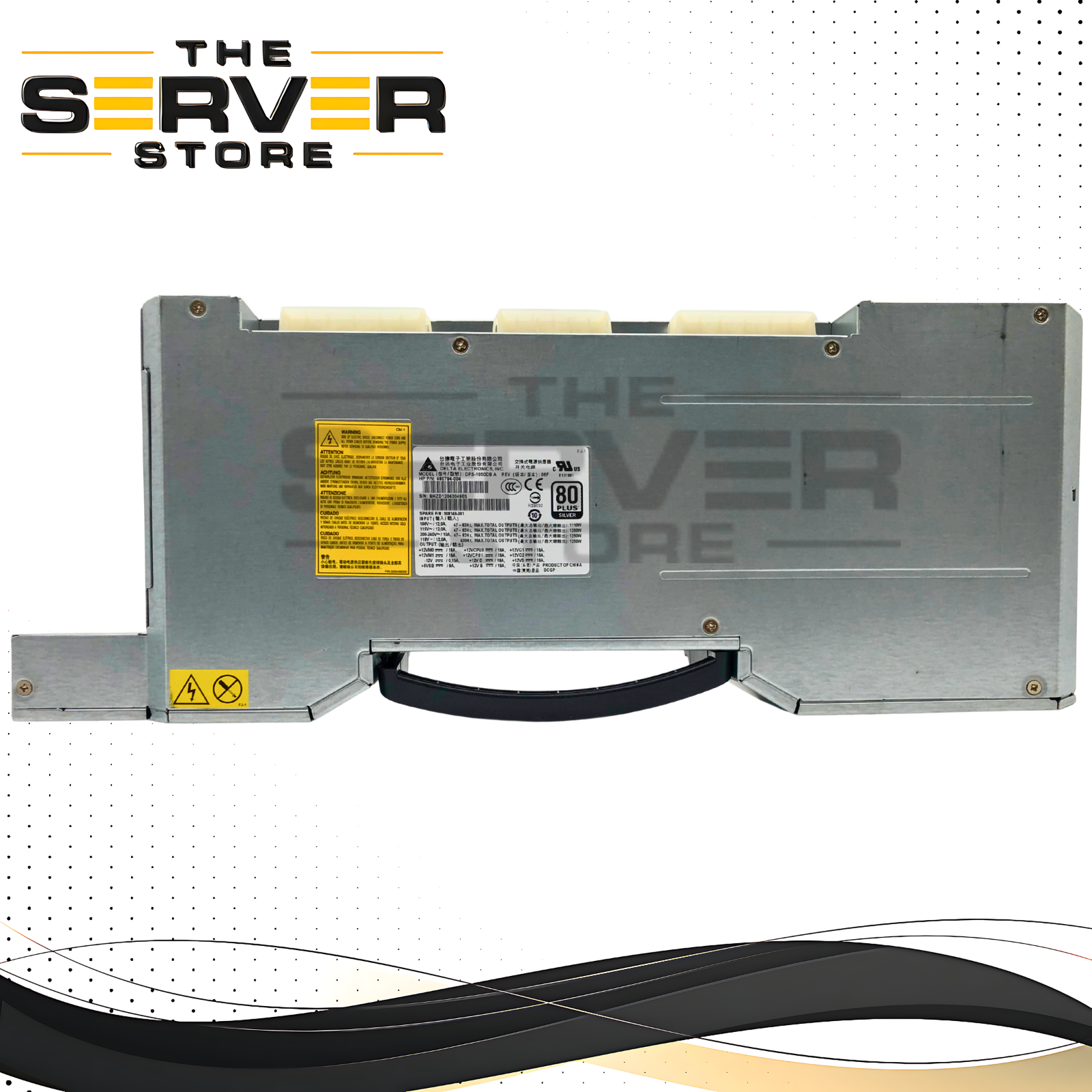 HPE Z800 Workstation 1250W 80 Plus Silver Hot-Swap PSU DPS-1050DB A 480794-004