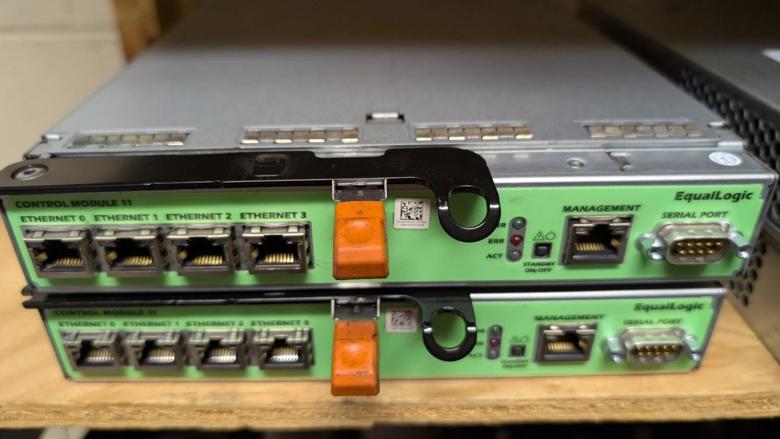 LOT OF 2 DELL EQUALLOGIC E09M001 E09M CONTROL MODULE TYPE 11|375898735704