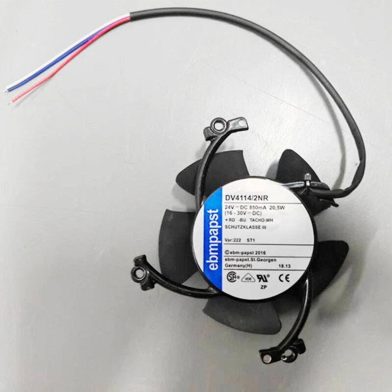 Ebmpapst Equipment Dedicated Cooling Fan DV4114/2NR 24V 850mA 20.5W 3pin